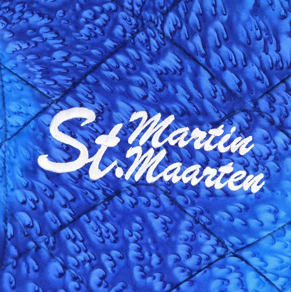 Rima NWT Insulate Blue Beach Bag attached pouch, scrunchy & full sized wrap - Picture 4 of 10